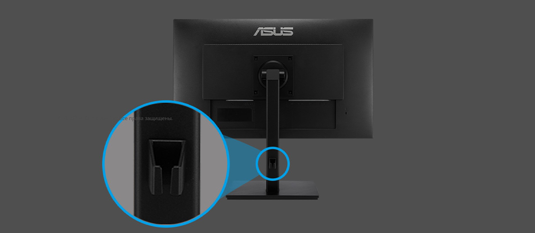 ASUS VA24DQSB: дизайн