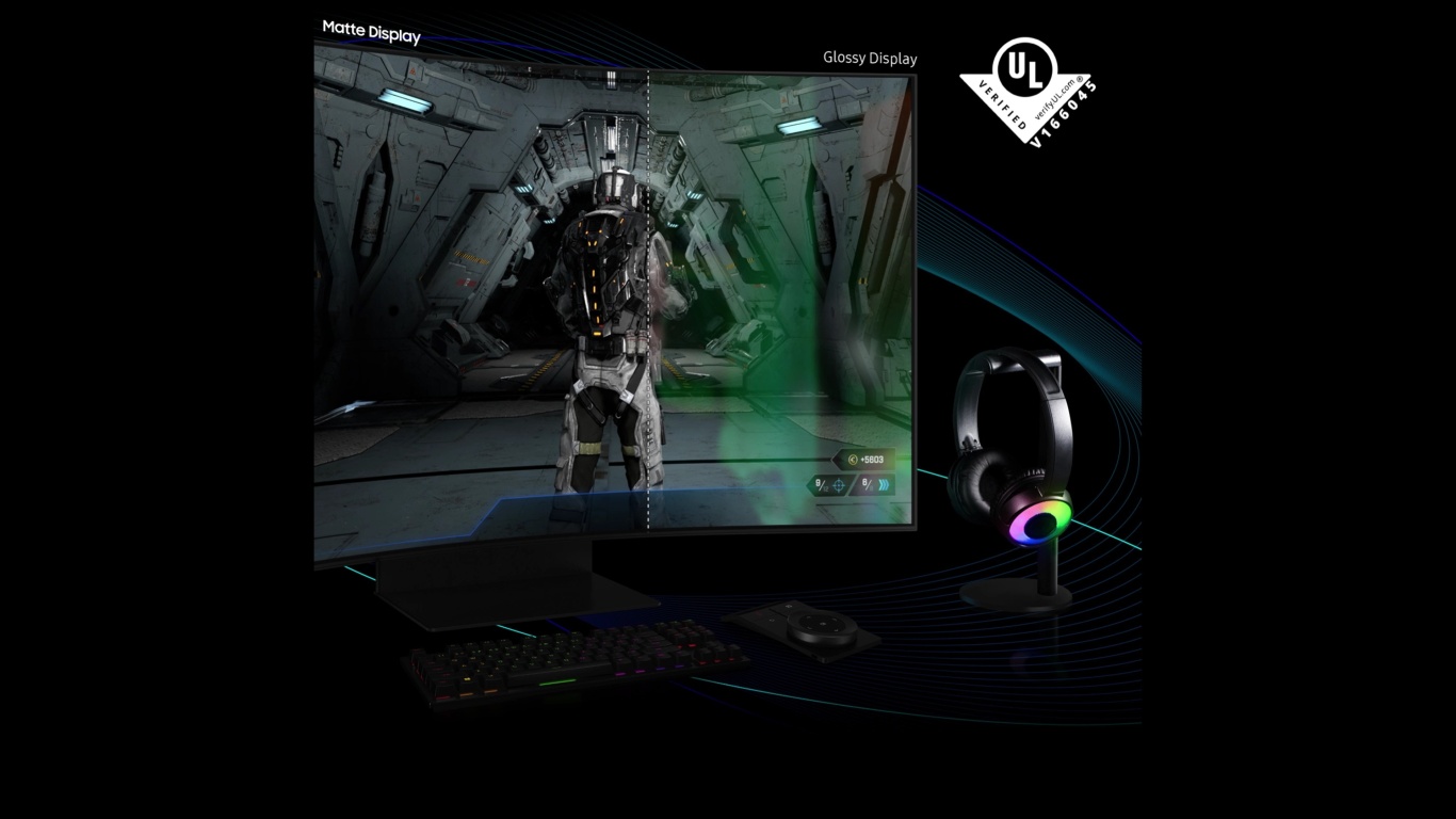 монитор Samsung Odyssey Ark S55BG970NI