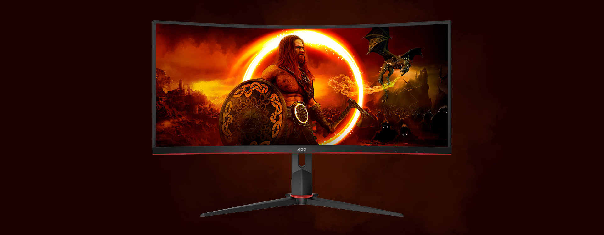 Монитор AOC CU34G2XP/BK