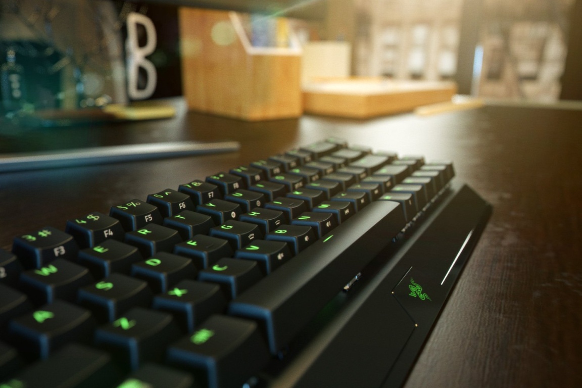 Игровая клавиатура Razer BlackWidow V3 Mini HyperSpeed (Yellow Switch)