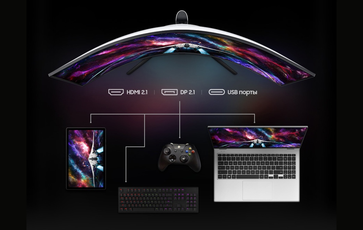 Монитор Samsung Odyssey Neo G95NC