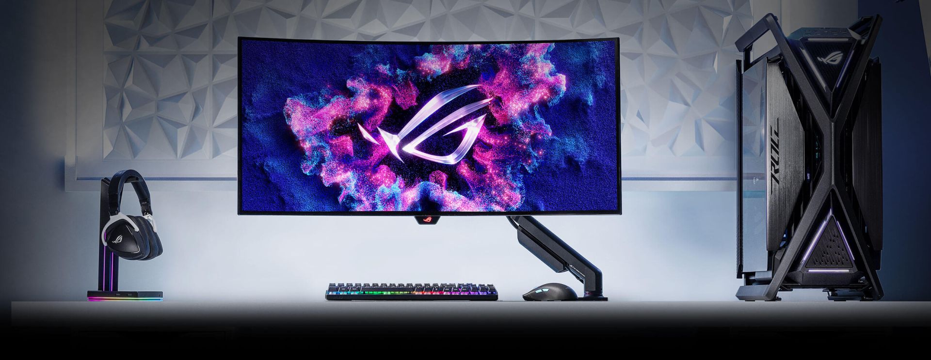 Настольный кронштейн ASUS ROG Ergo Monitor Arm AAS01