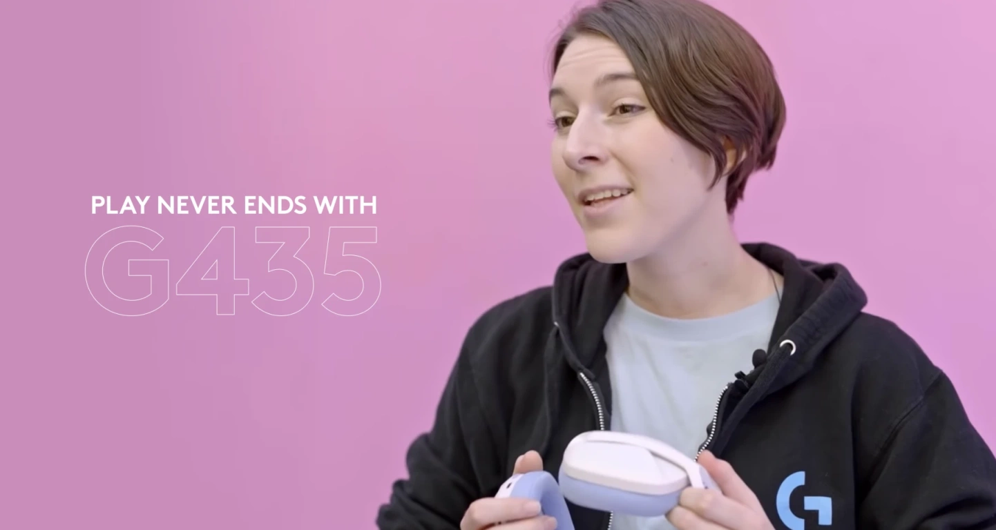 Гарнитура Logitech G435