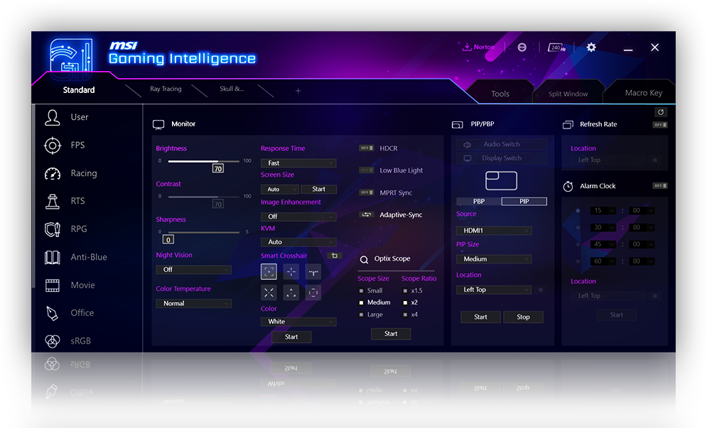 Монитор MSI MAG 275CQRXF