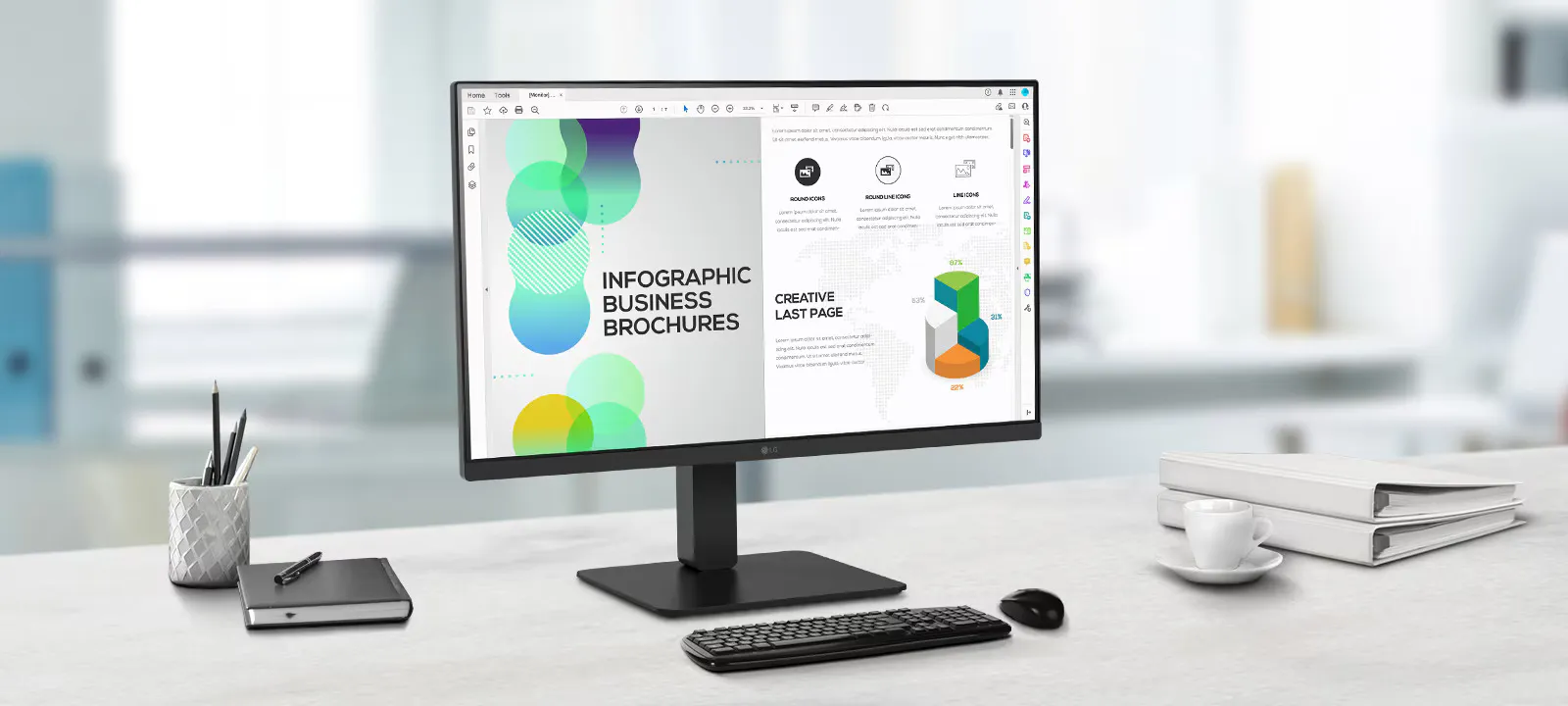 Монитор LG 27BA65QB-B