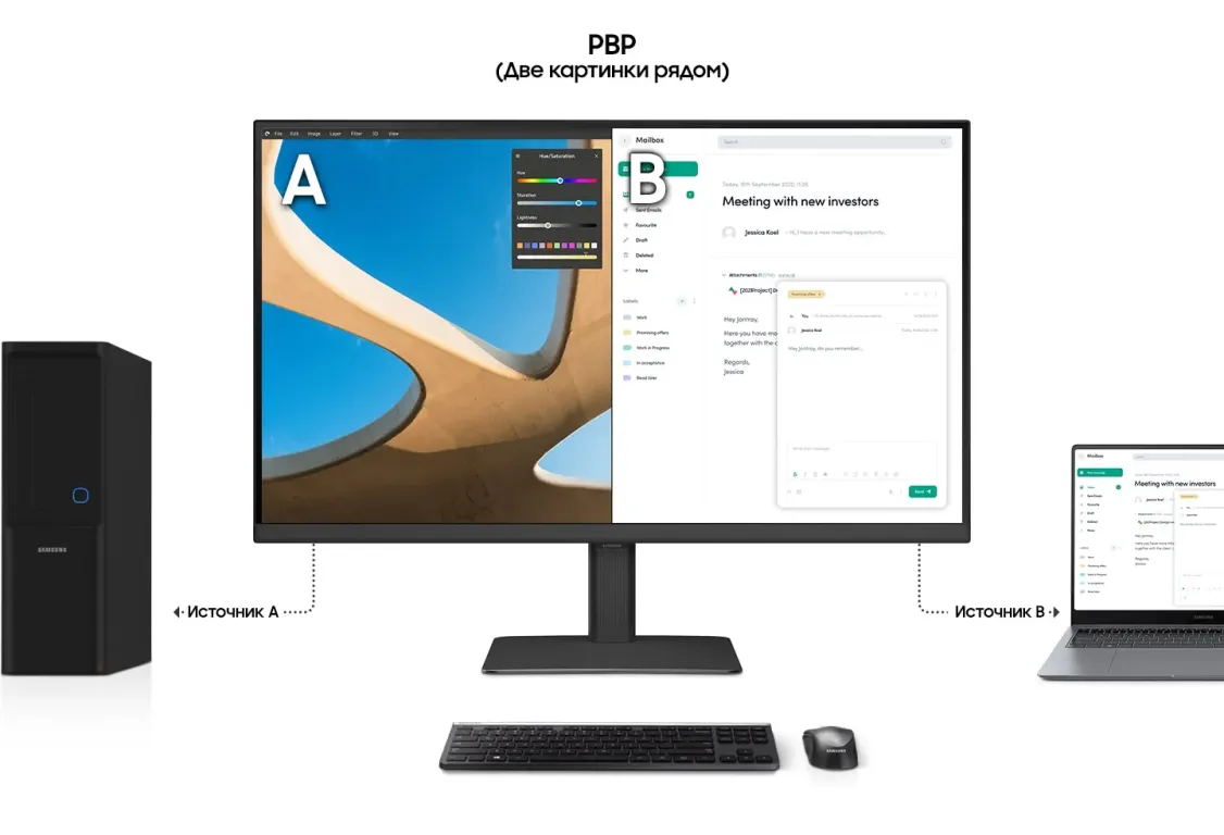 Монитор Samsung ViewFinity S8 S32D804UAI