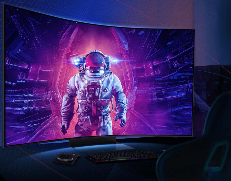 Монитор Samsung Odyssey Ark S55BG970NI