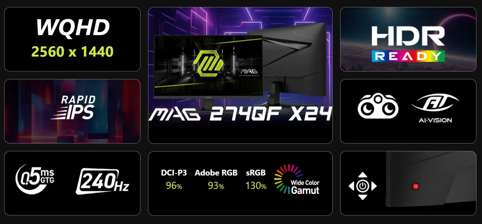 Монитор MSI MAG 274QF X24
