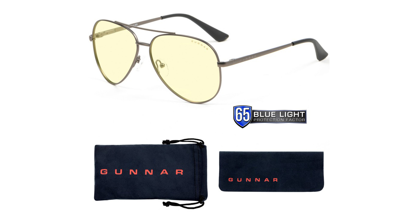 Очки для компьютера GUNNAR Maverick Amber, подарочная упаковка
