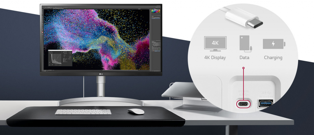 Монитор LG 27UL850-W