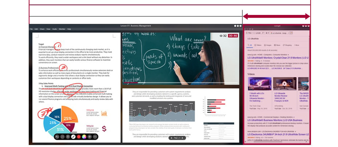 Монитор LG 34WP500-B