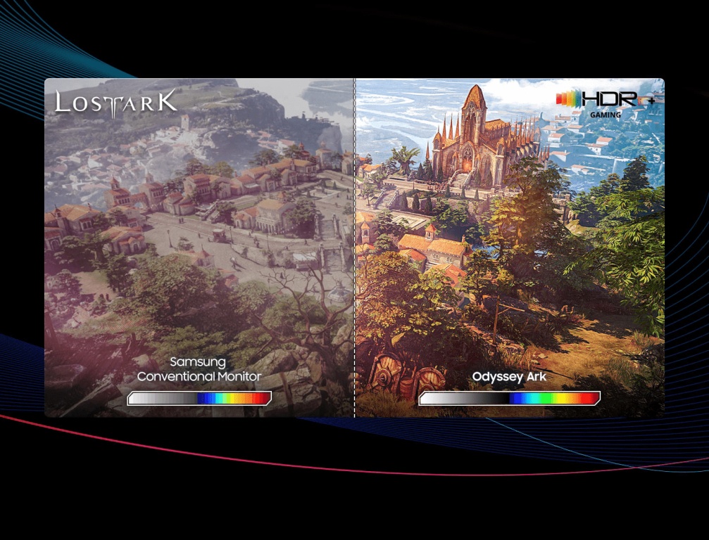 монитор Samsung Odyssey Ark S55BG970NI