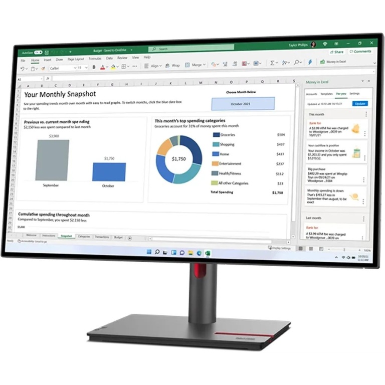 Монитор Lenovo ThinkVision P27q-30