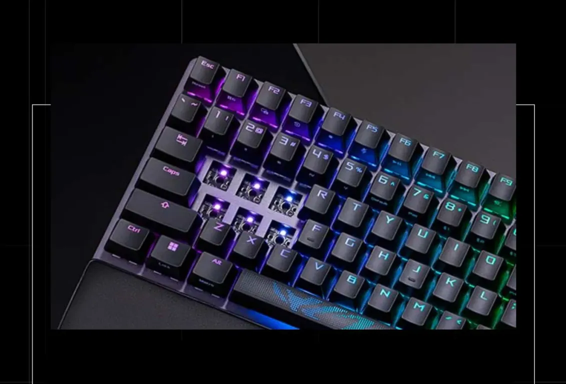 Игровая клавиатура ASUS ROG Strix Scope II 96 беспроводная