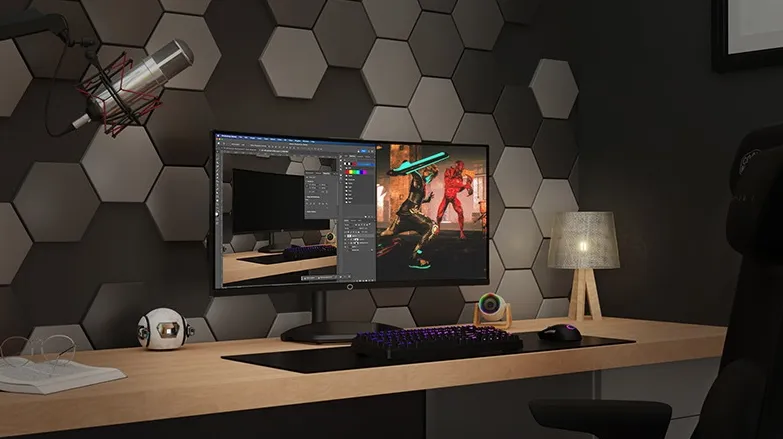 Из года в год. Cooler Master анонсировала 34-дюймовый Curved *VA-монитор GM34-CWQ2 с частотой 180 Гц