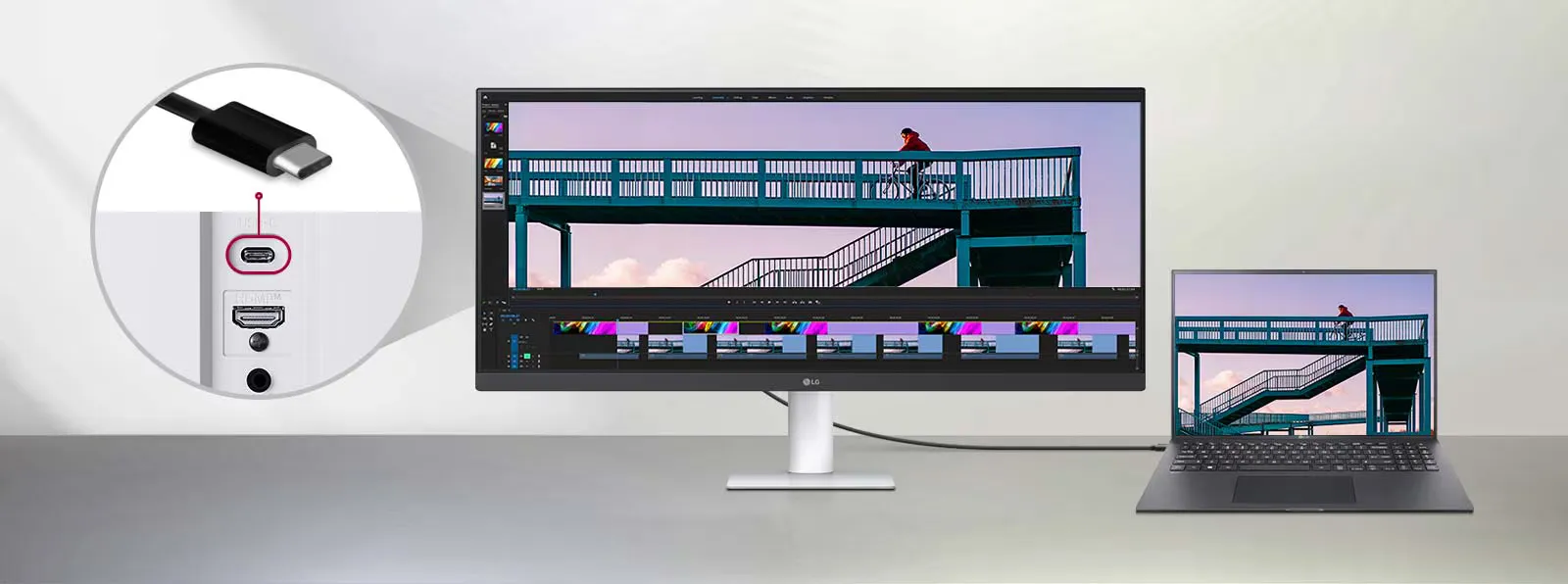 Монитор LG UltraWide 29U531A-W