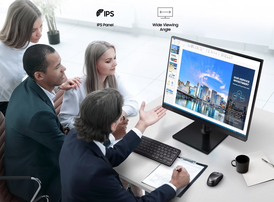 Монитор Samsung T45F F24T450FQI