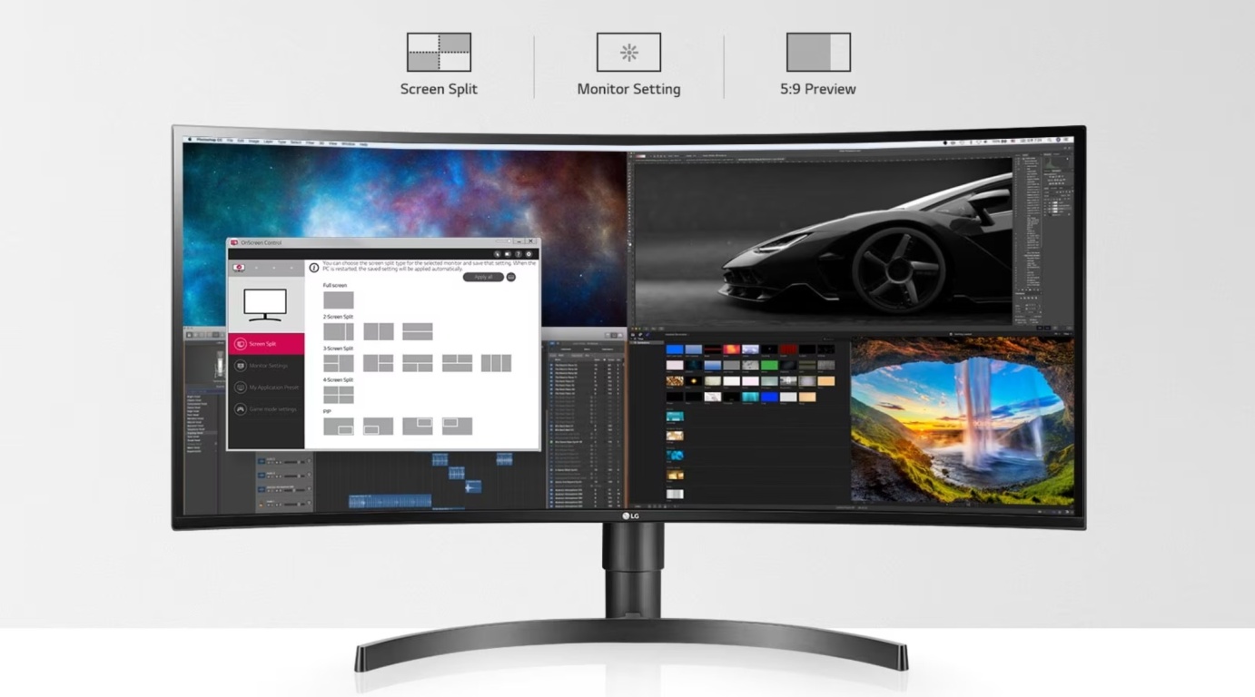 Монитор LG 34WL85C-B