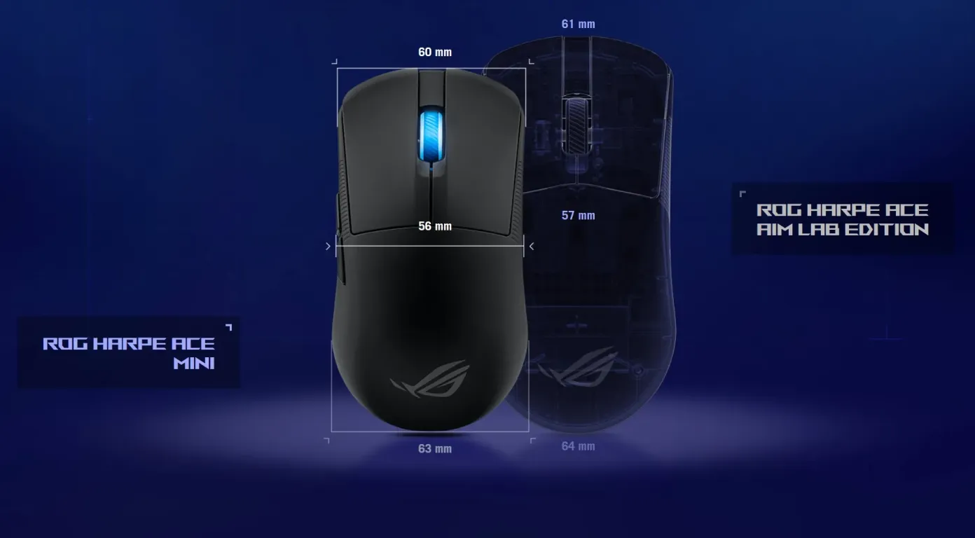 Игровая мышь ASUS P713 ROG Harpe II Ace