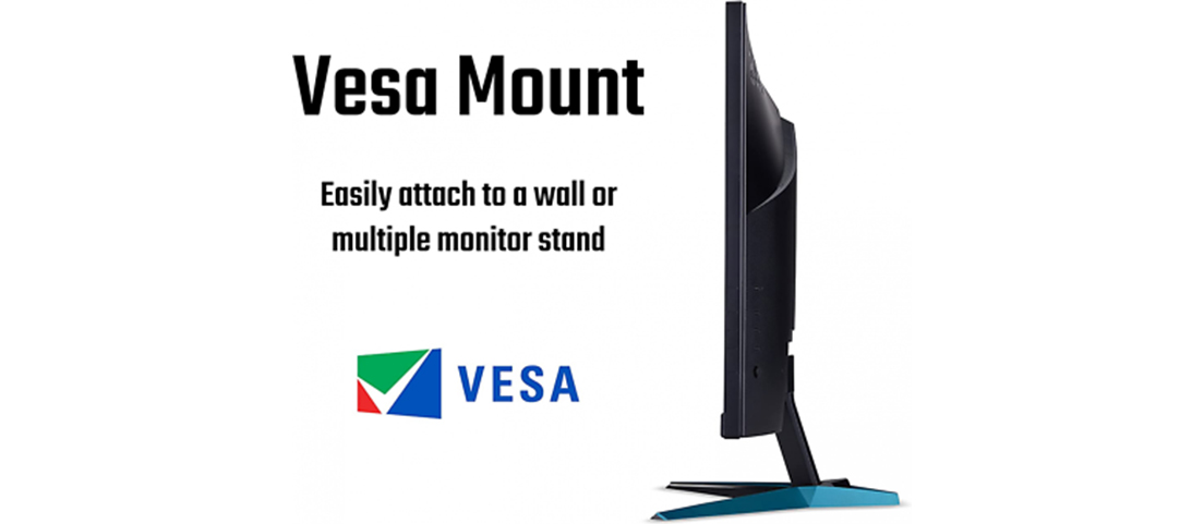 Монитор Acer Nitro VG280Kbmiipx: дизайн