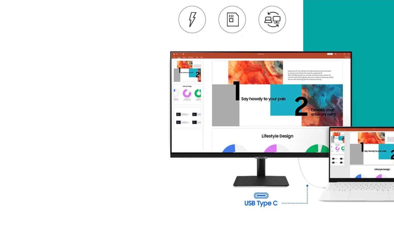 Монитор Samsung Smart S32CM702UC