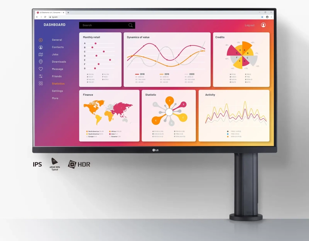 Монитор LG 32QP880-B