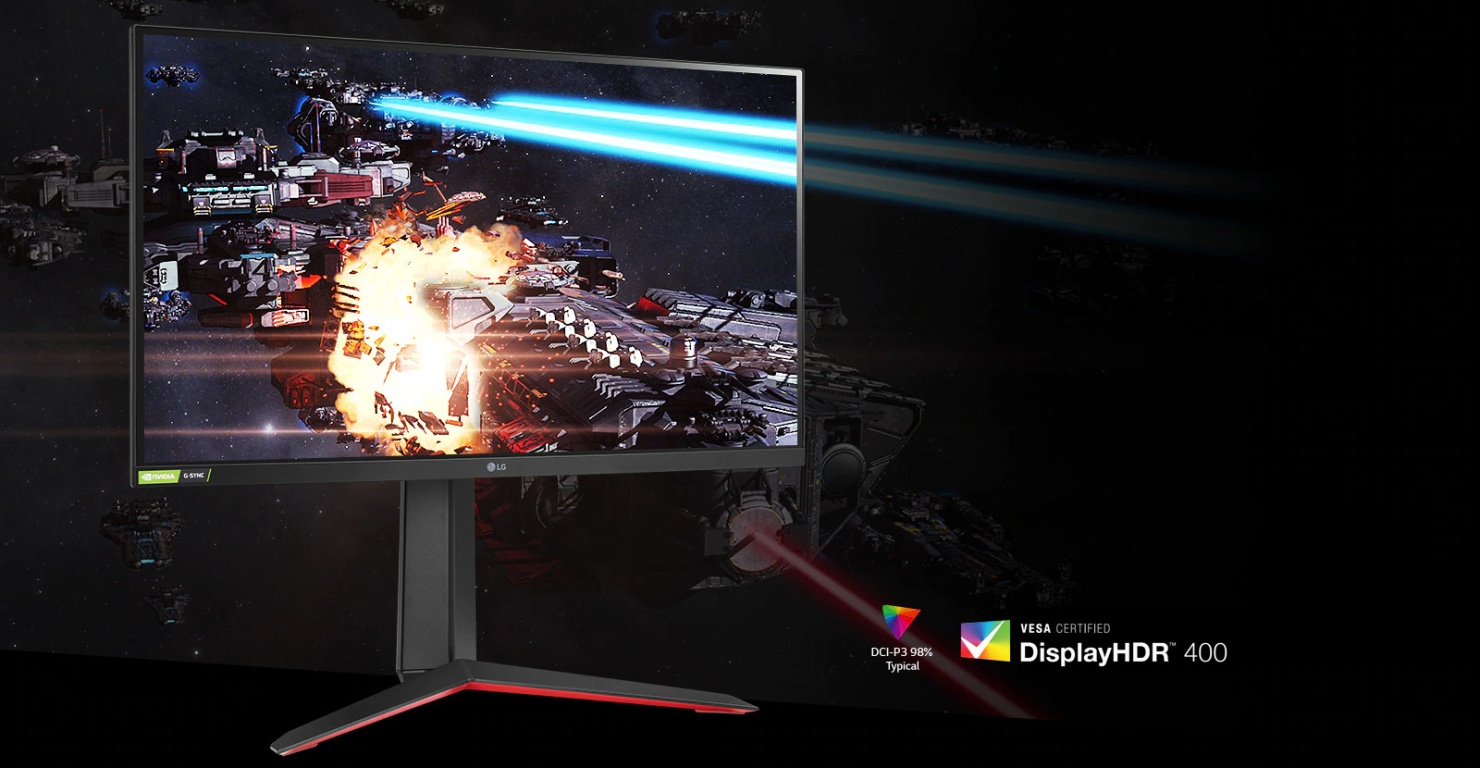 Цвета LG 27GR82Q