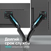 ONKRON кронштейн для монитора 13"-32" настольный, чёрный G160 (G160-B) - фото 6