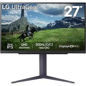 WQHD монитор LG UltraGear 27GS85Q-B