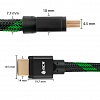 Кабель Greenconnect HDMI - HDMI 2м (GCR-51834) - фото 2
