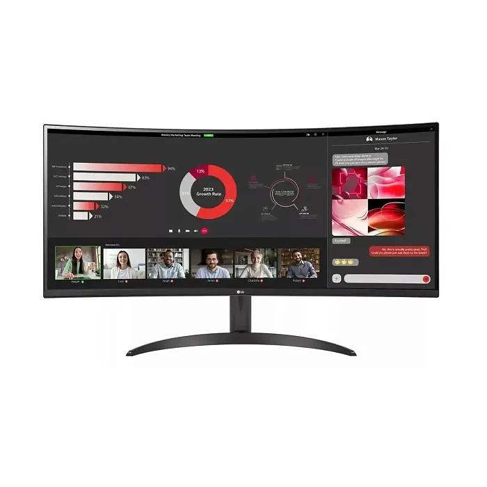 3.5K монитор LG UltraWide 34WR50QK-B - фото 1