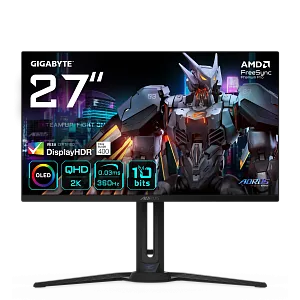 WQHD QD-OLED монитор Gigabyte AORUS FO27Q3