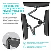 ONKRON кронштейн (держатель) для трех мониторов 13"-32" дюймов настольный, черный G280 (G280-B) - фото 6